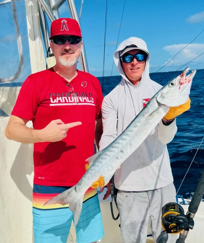 Barracuda fishing in Key West, Florida