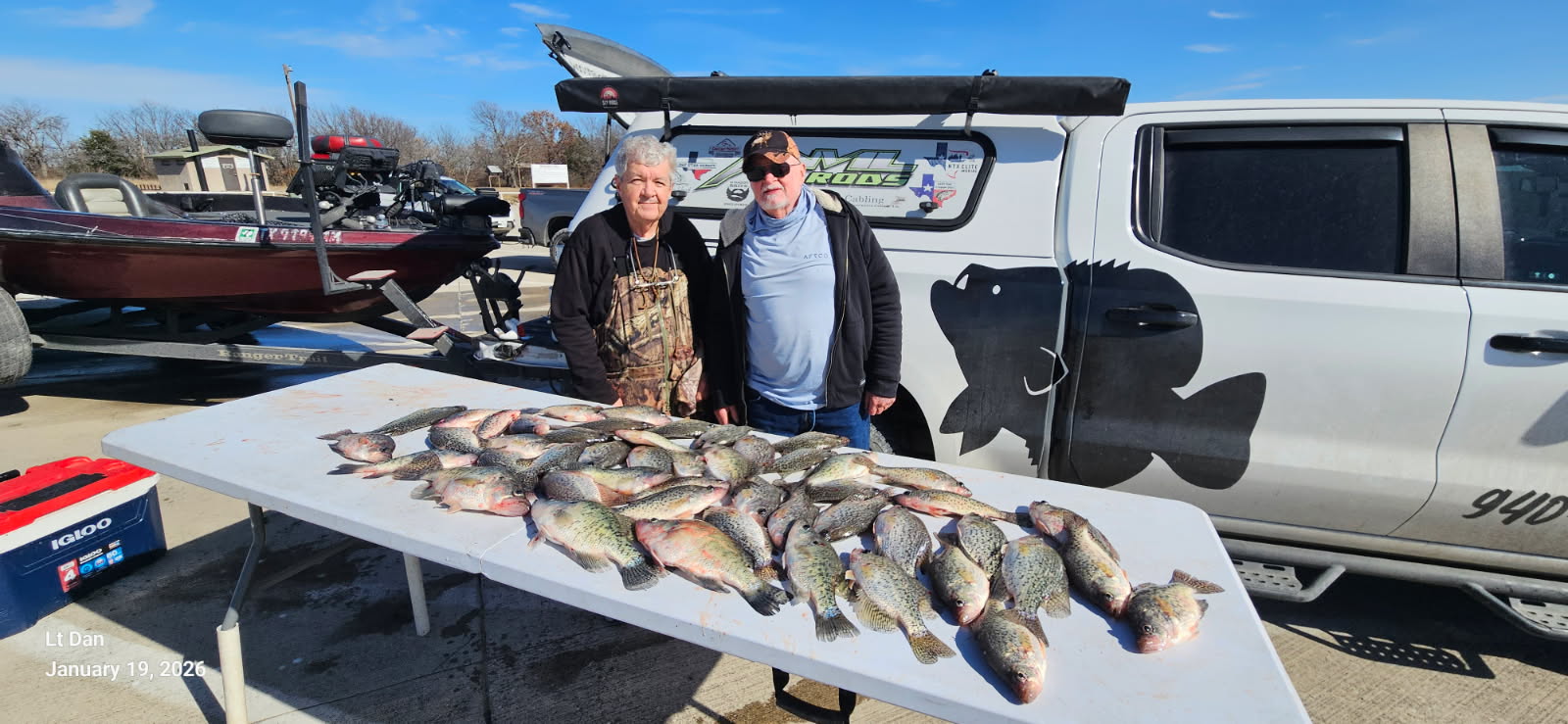 Fishing in Sanger, Texas