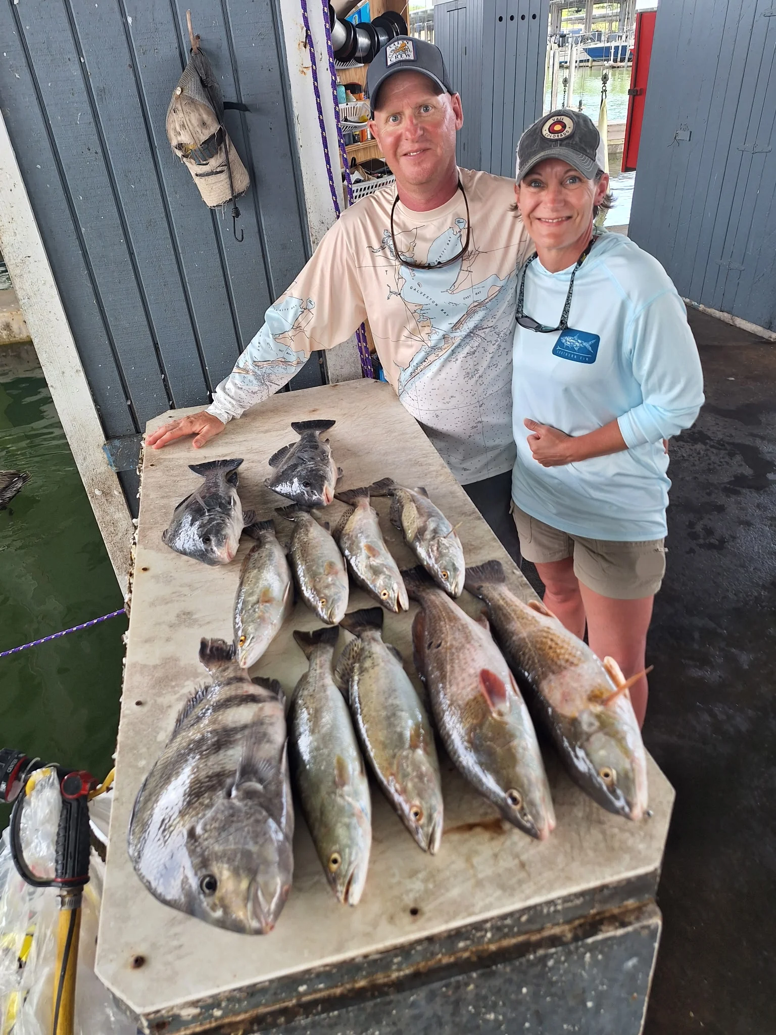 Fishing in Galveston, Texas