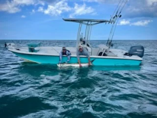 Tarpon fishing in New Smyrna Beach, Florida