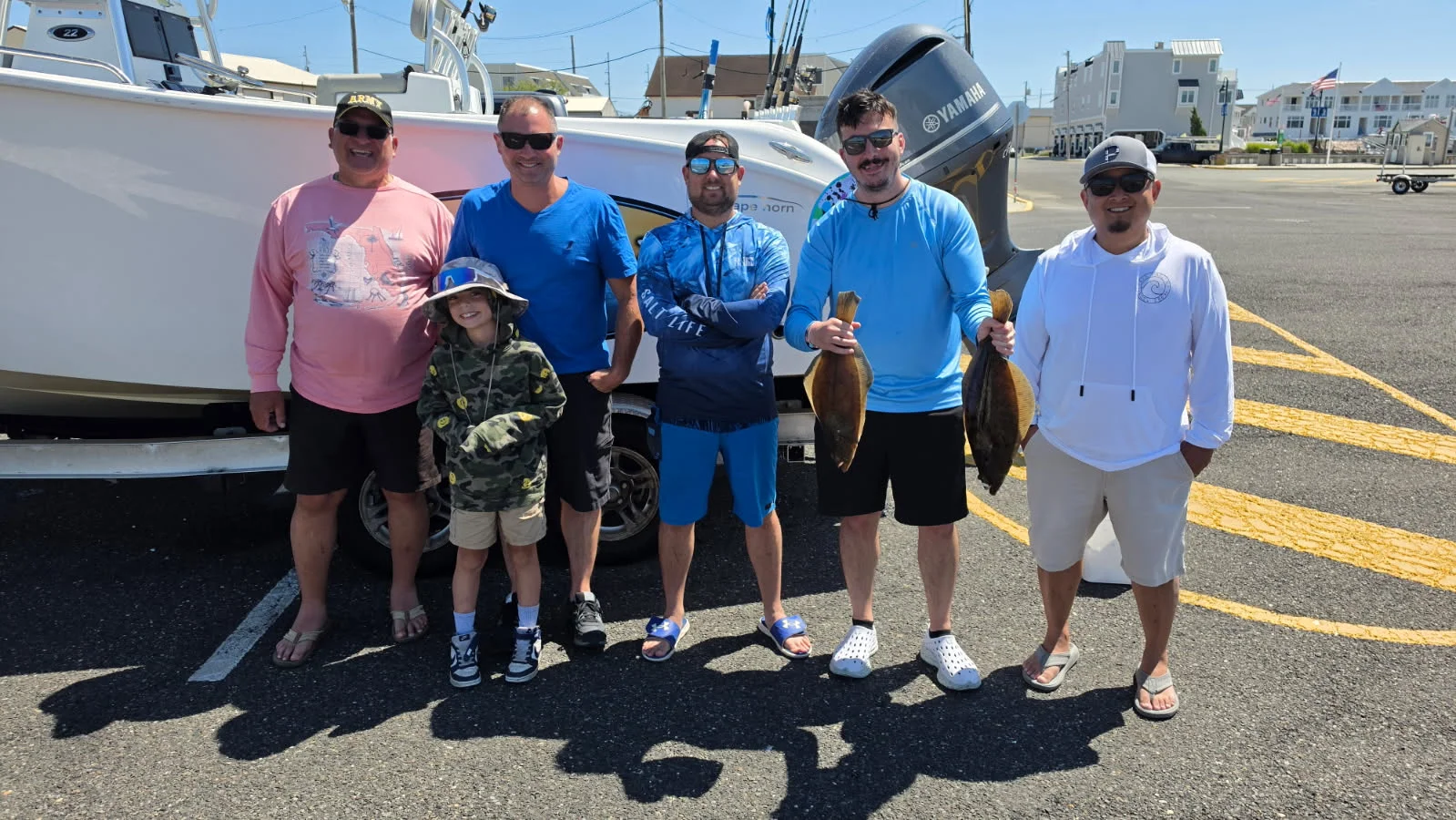 Fishing in Stone Harbor, New Jersey