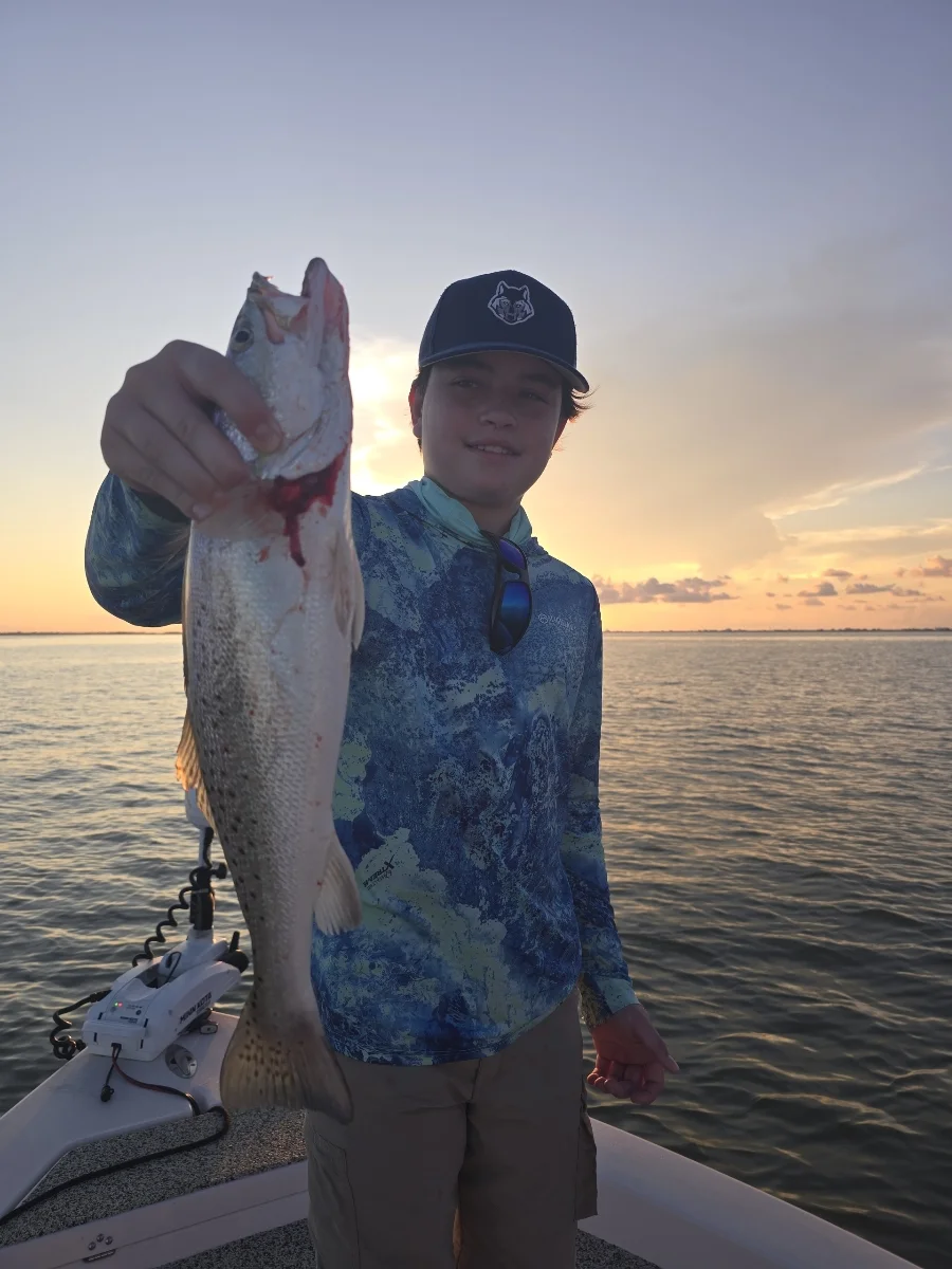 Fishing in Galveston, Texas