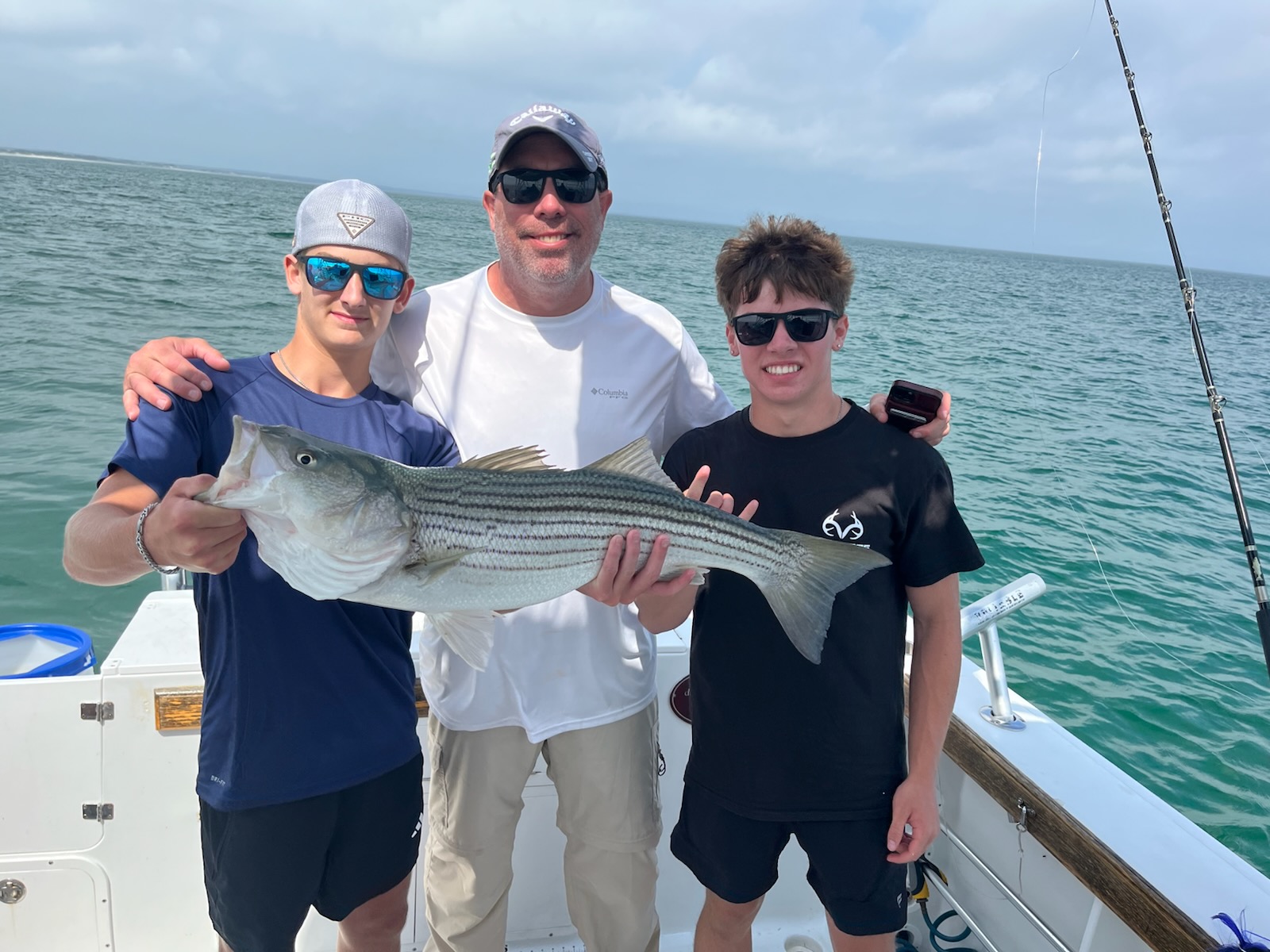 Fishing in Sandwich, Massachusetts