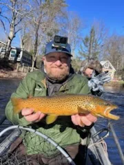 Fishing in Big Rapids, Michigan