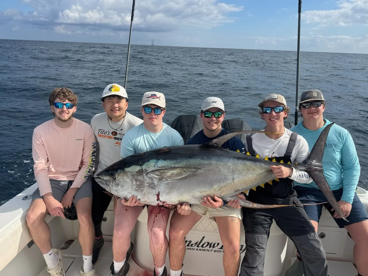 Fishing in Venice, Louisiana