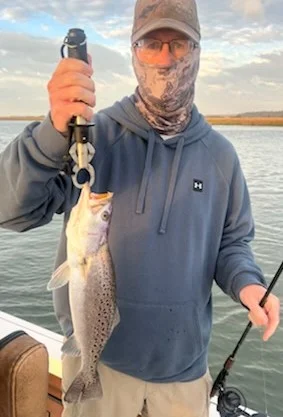 Speckled Trout / Spotted Seatrout Fishing in Little River, South Carolina