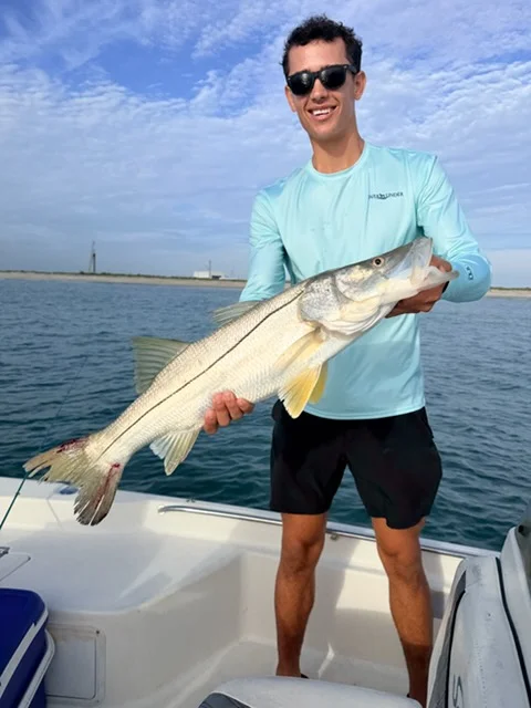 Fishing in Port Canaveral, Florida