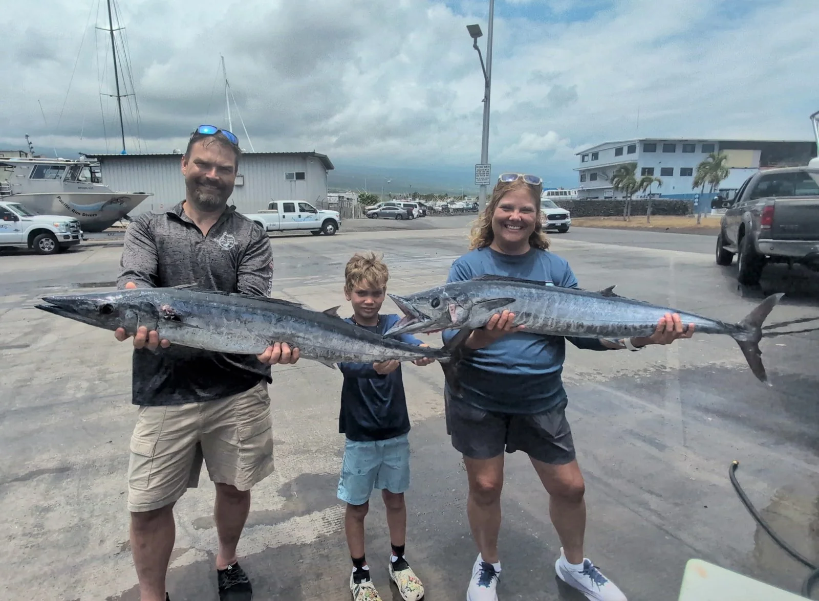 Fishing in Kailua-Kona, Hawaii