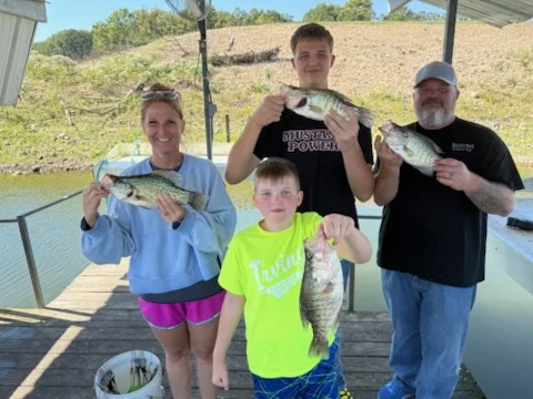 Fishing in Lake Ozark, Missouri