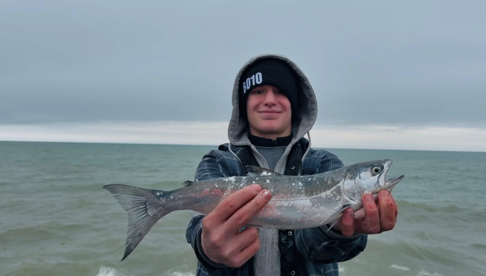 Coho Salmon Fishing in