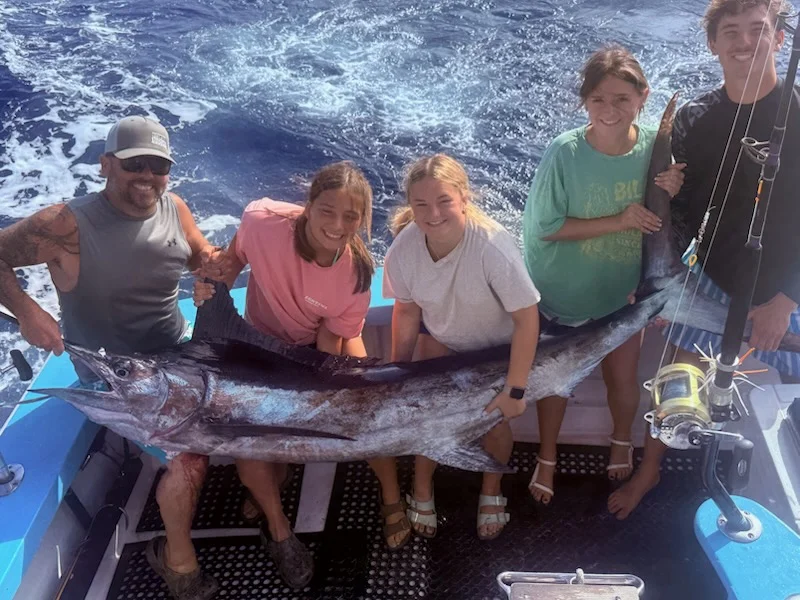 Fishing in Kapaʻa, Hawaii