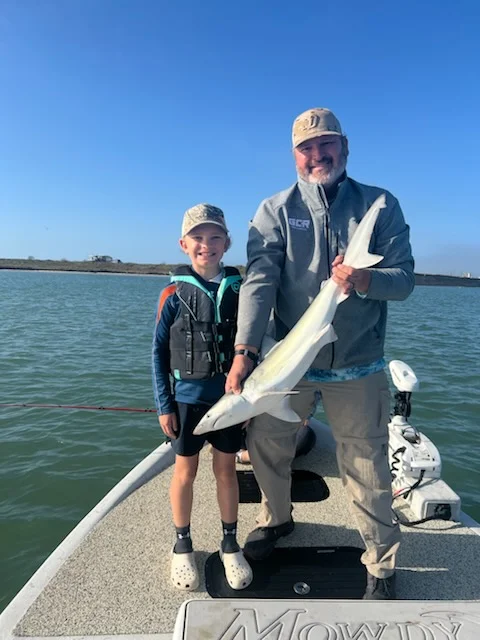 Fishing in Port O'Connor, Texas