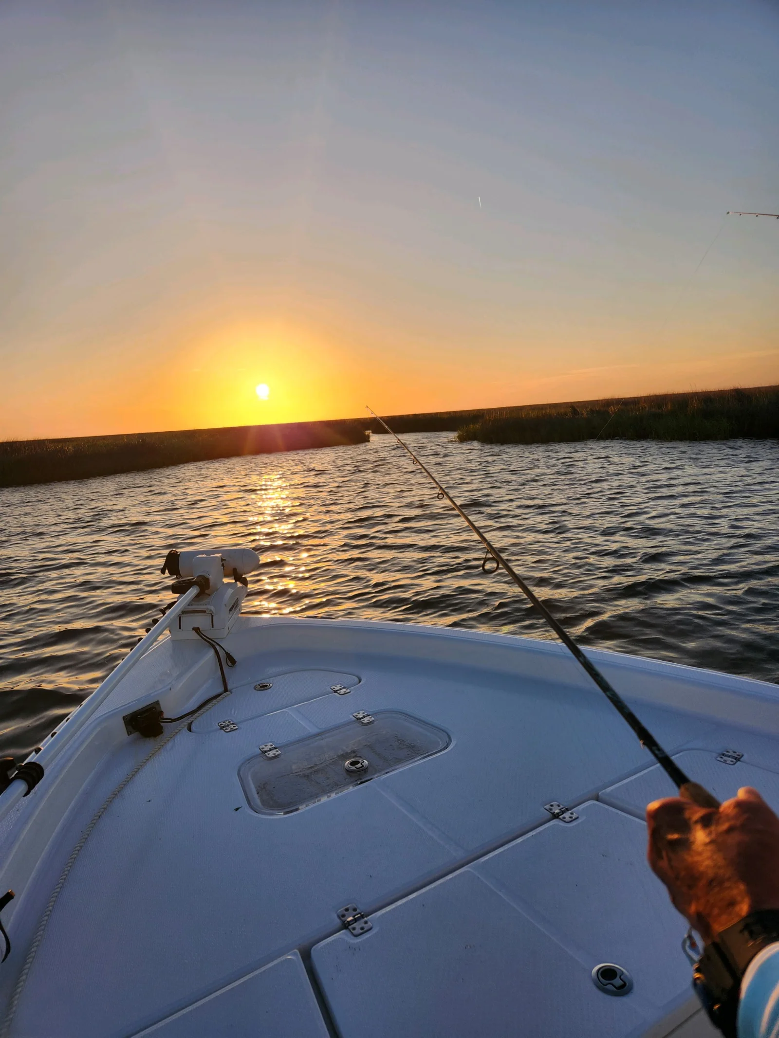 Fishing in Yscloskey, Louisiana