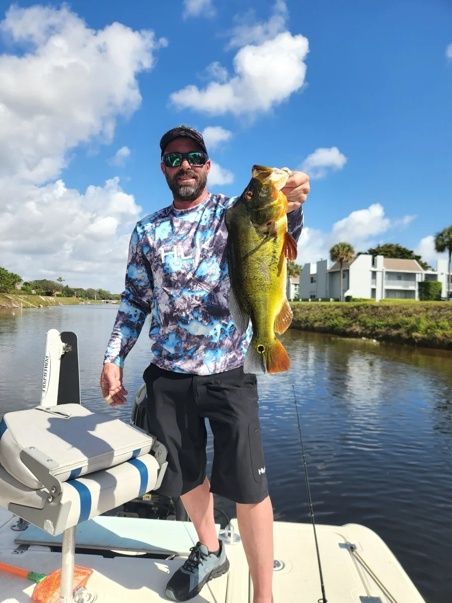Peacock Bass Fishing in Wellington, Florida