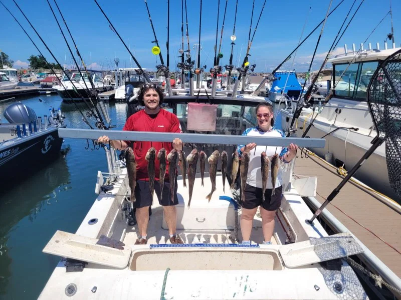 Fishing in Erie, Pennsylvania
