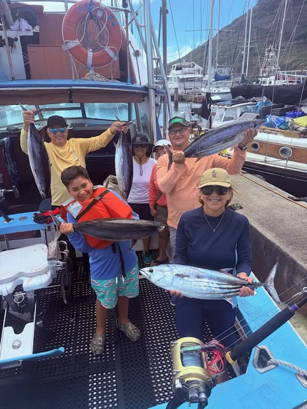 Fishing in Lihue, Hawaii