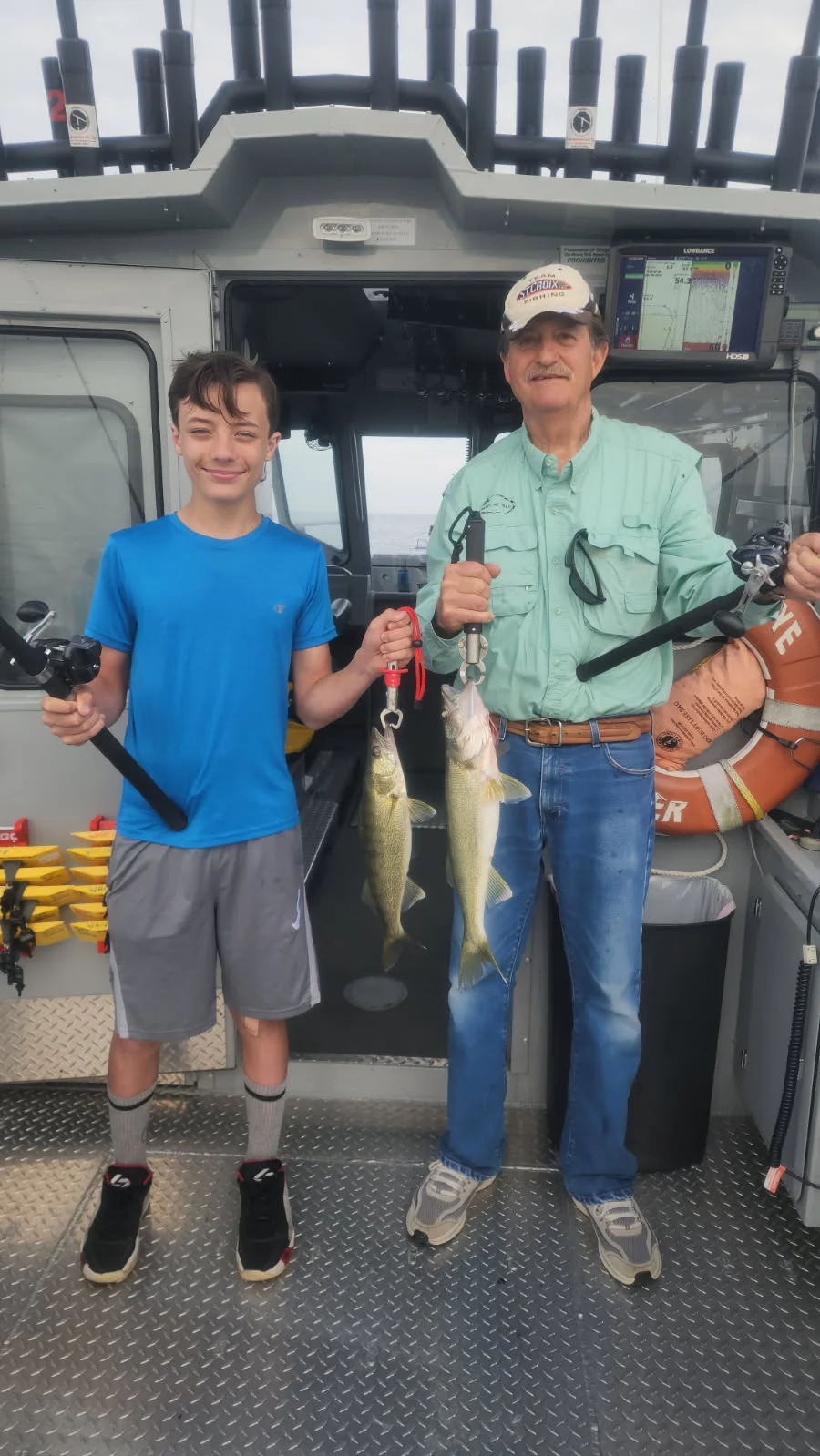 Fishing in Lorain, Ohio
