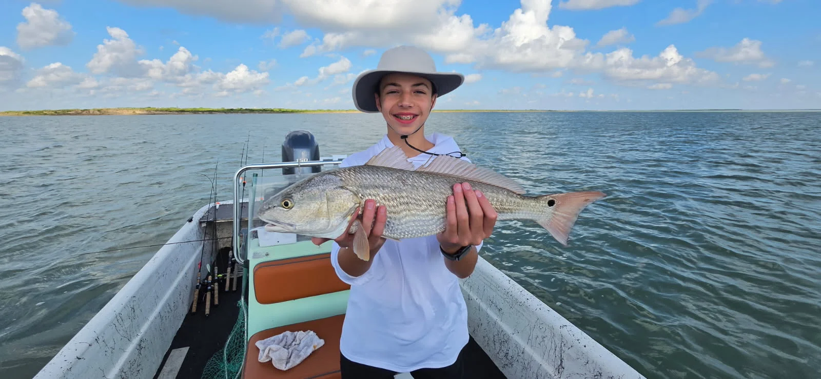 Fishing in Port Isabel, Texas