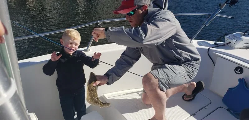 Flounder, Gag Grouper Fishing in