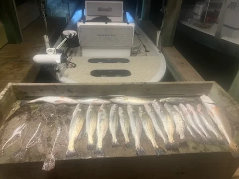 Fishing in Port O'Connor, Texas