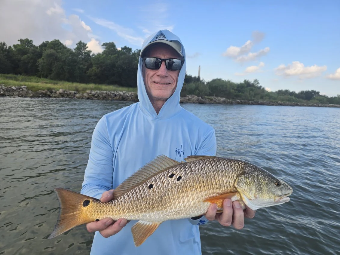 Fishing in Galveston, Texas