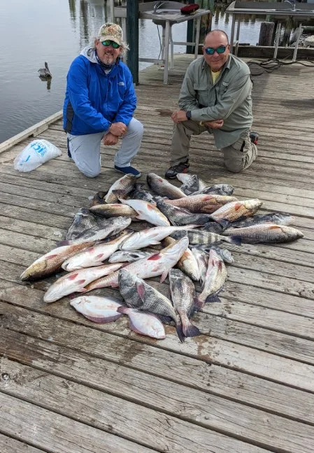 Black Drum, Redfish Fishing in Sulphur, Louisiana