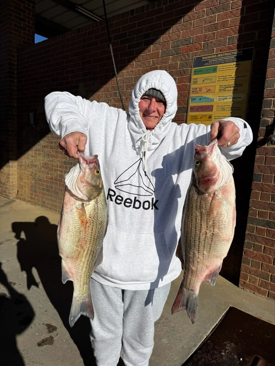 Fishing in Little Elm, Texas