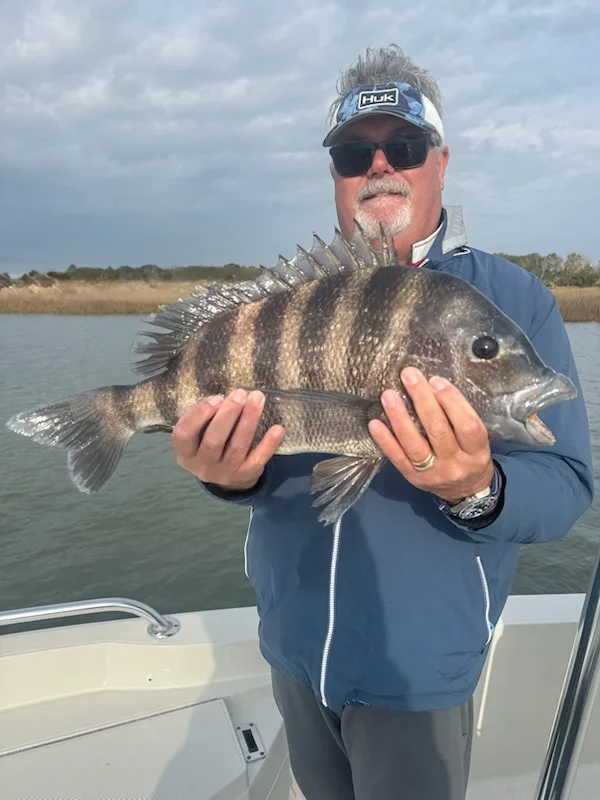 Fishing in Folly Beach, South Carolina