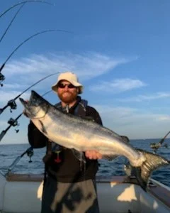 Fishing in Algoma, Wisconsin