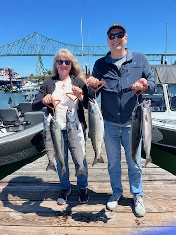 Fishing in Garibaldi, Oregon