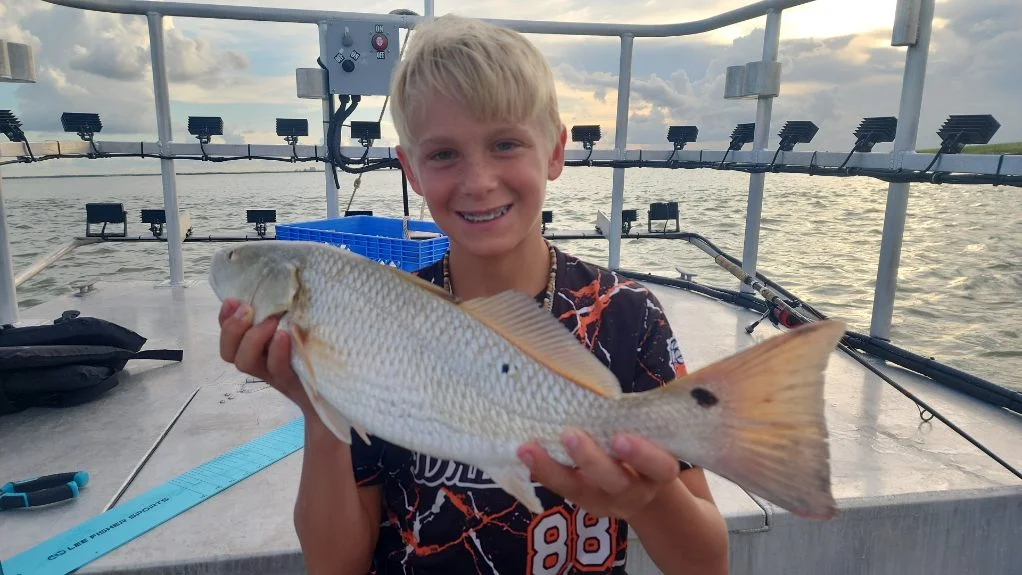 Fishing in Galveston, Texas