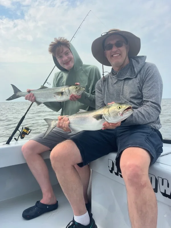Fishing in Wanchese, North Carolina