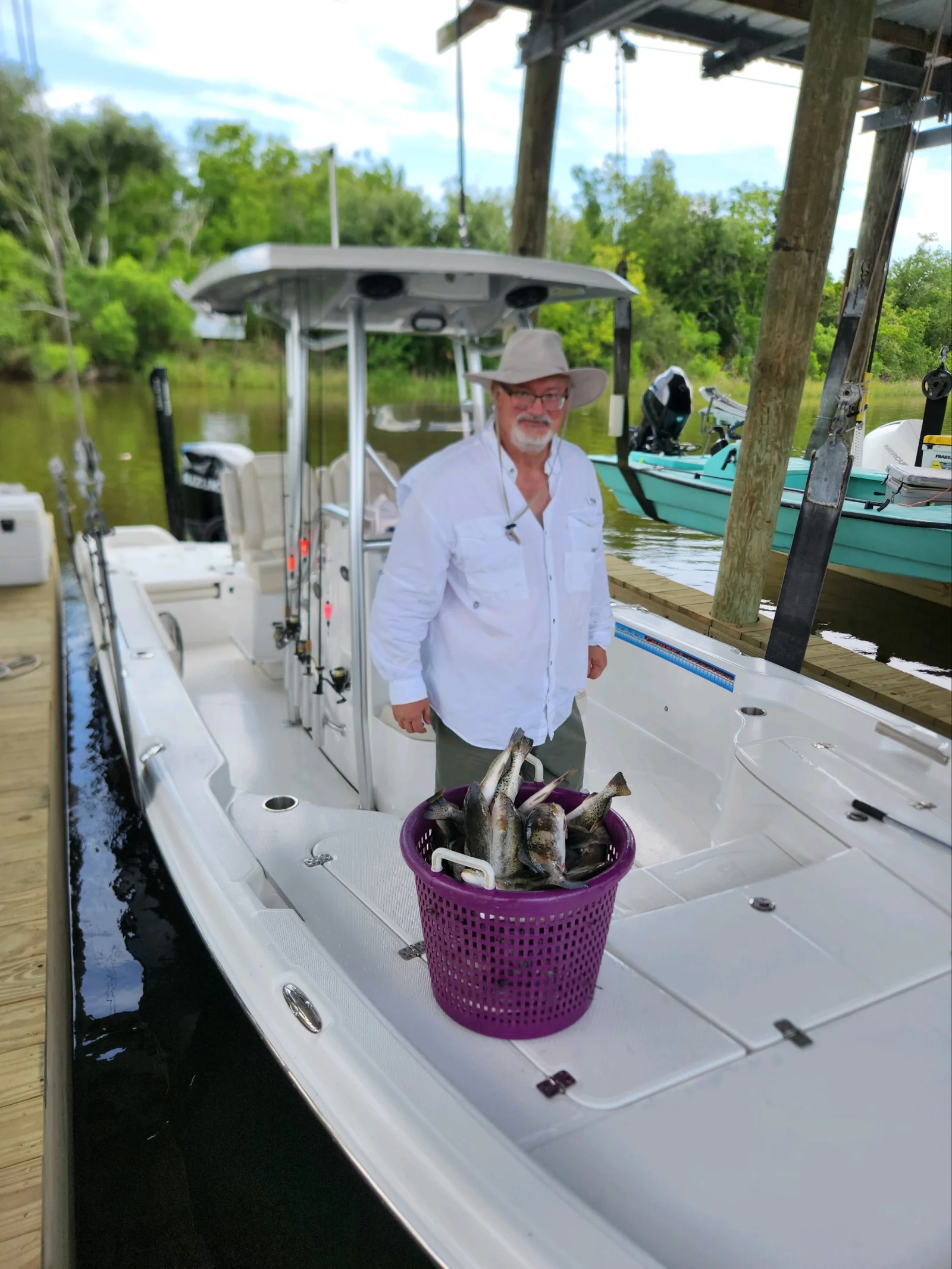 Speckled Trout Fishing in Yscloskey, Louisiana