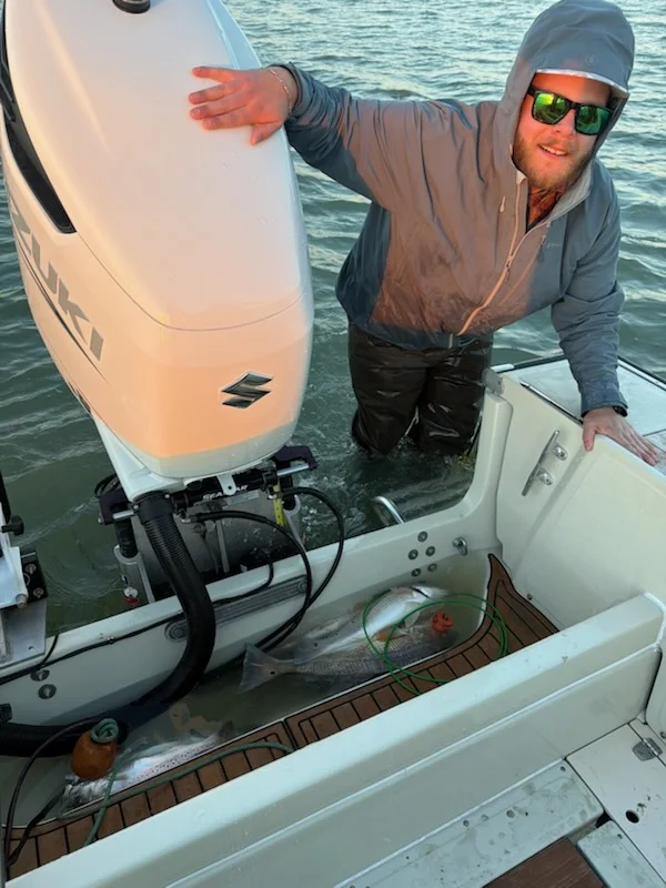 Fishing in Galveston, Texas