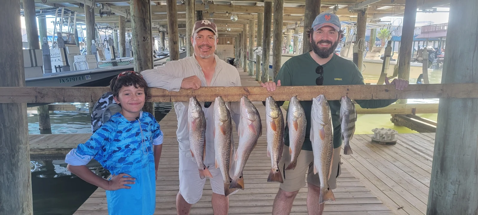 Black Drum, Redfish fishing in Port O'Connor, Texas