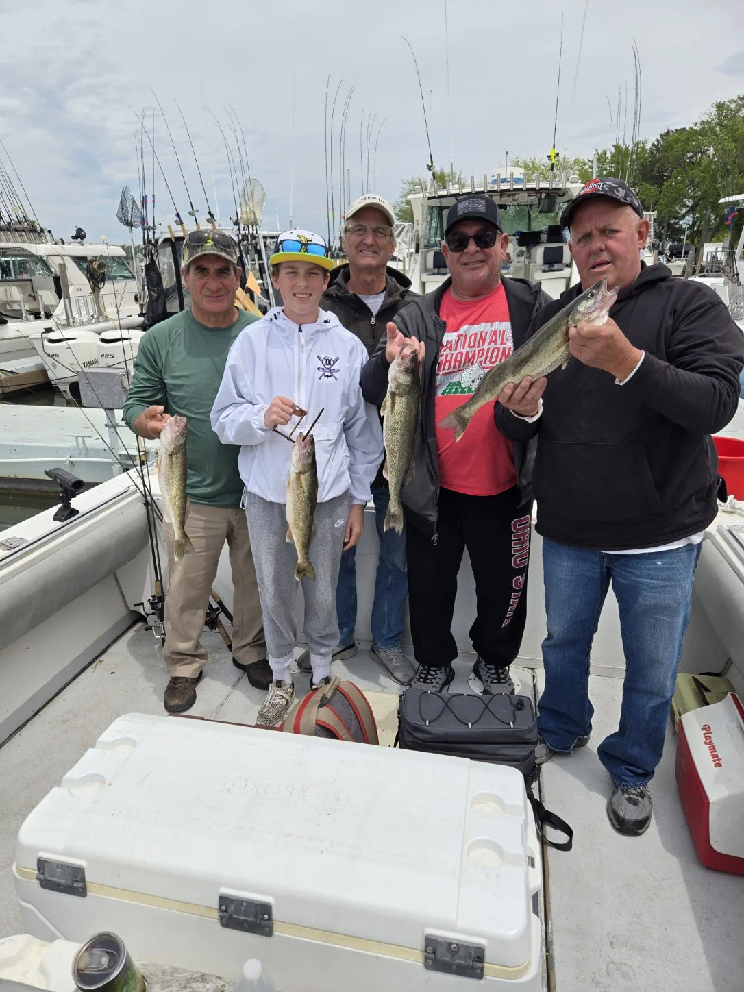 Fishing in Port Clinton, Ohio