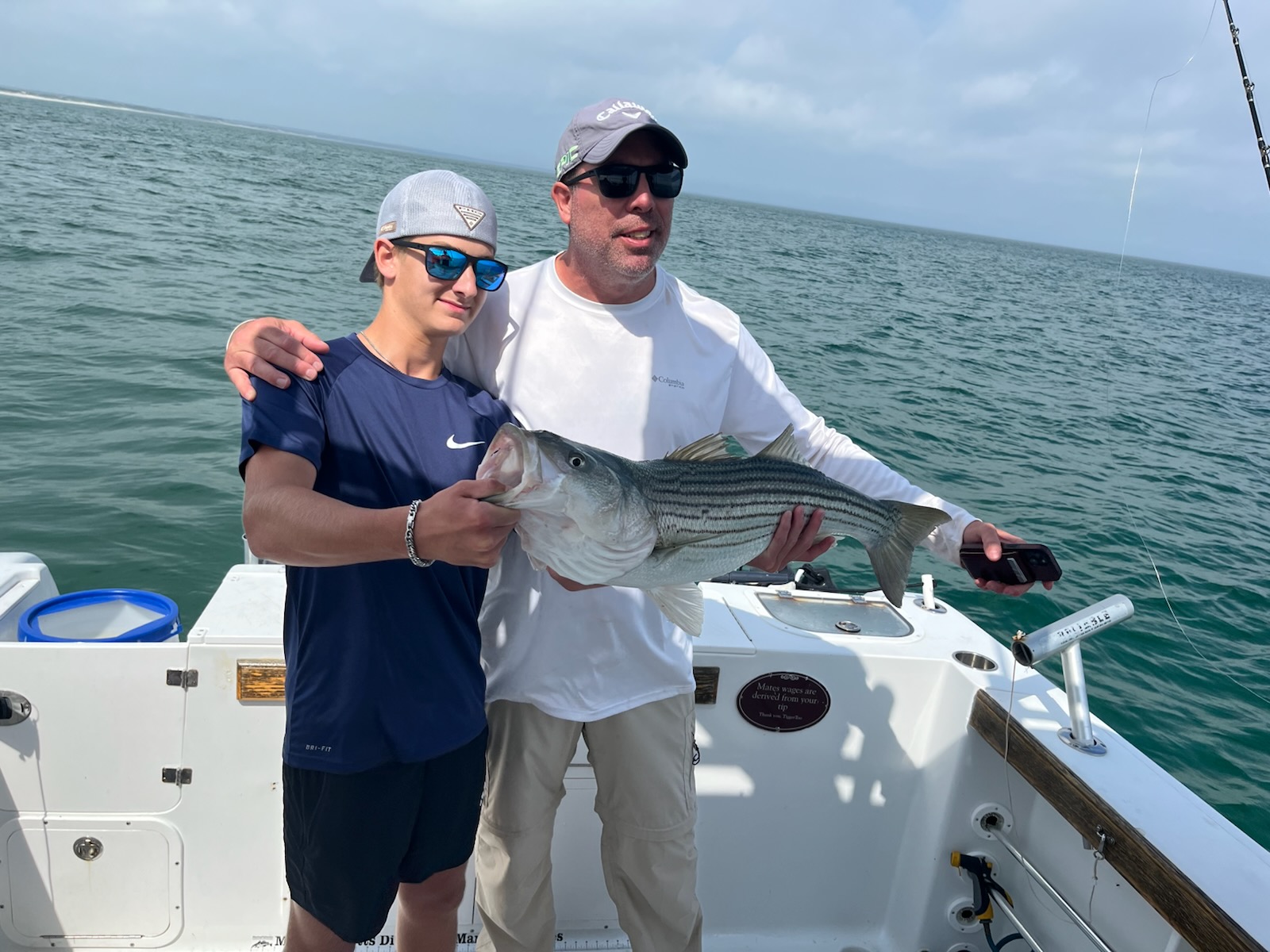 Fishing in Sandwich, Massachusetts