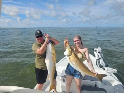 Fishing in Port O'Connor, Texas