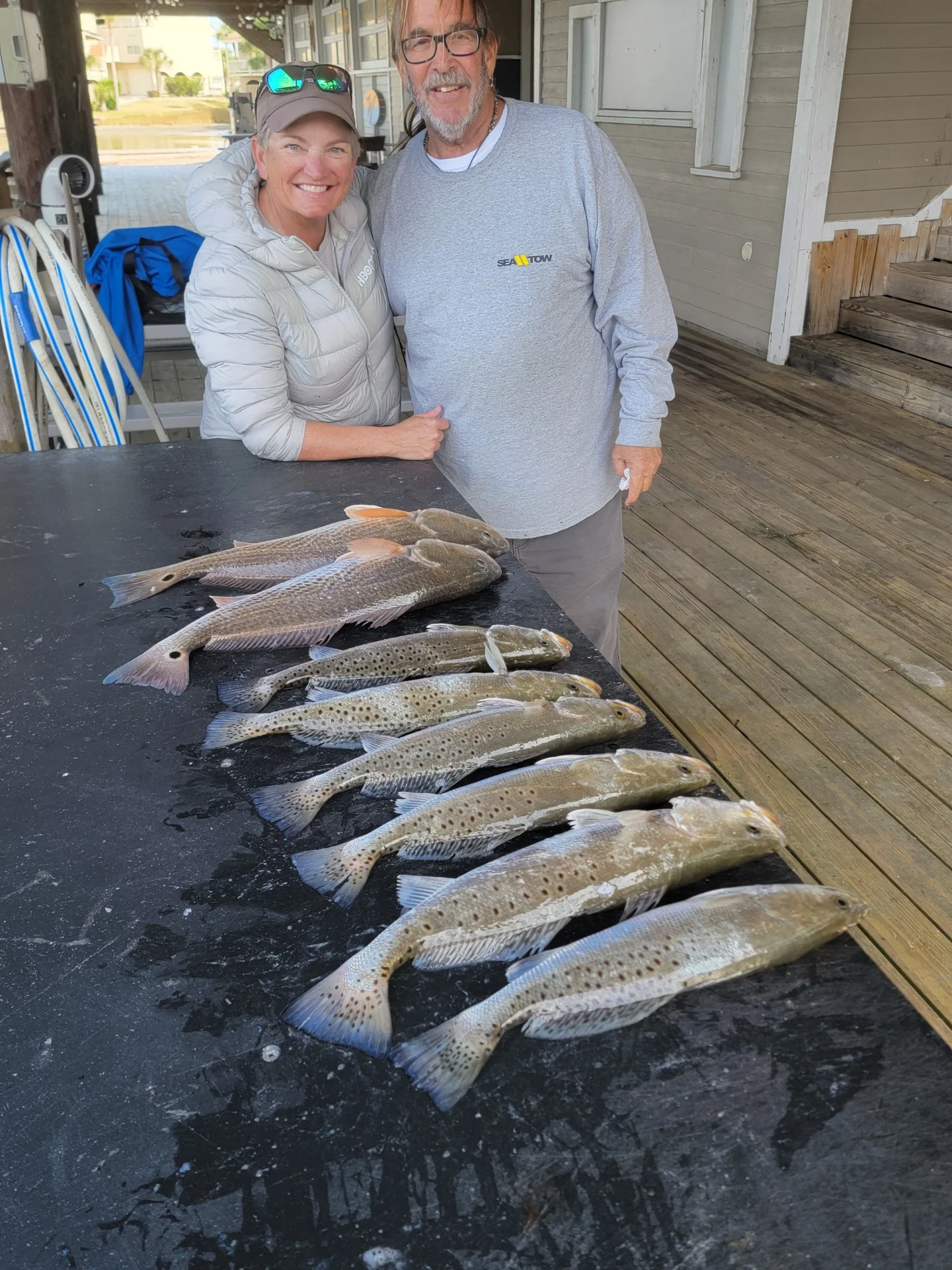 Fishing in San Leon, Texas