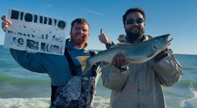 Fishing in Detroit, Michigan