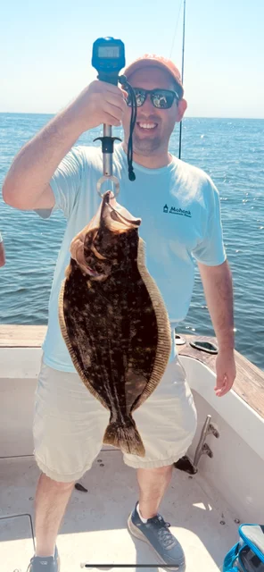Fishing in Keyport, New Jersey