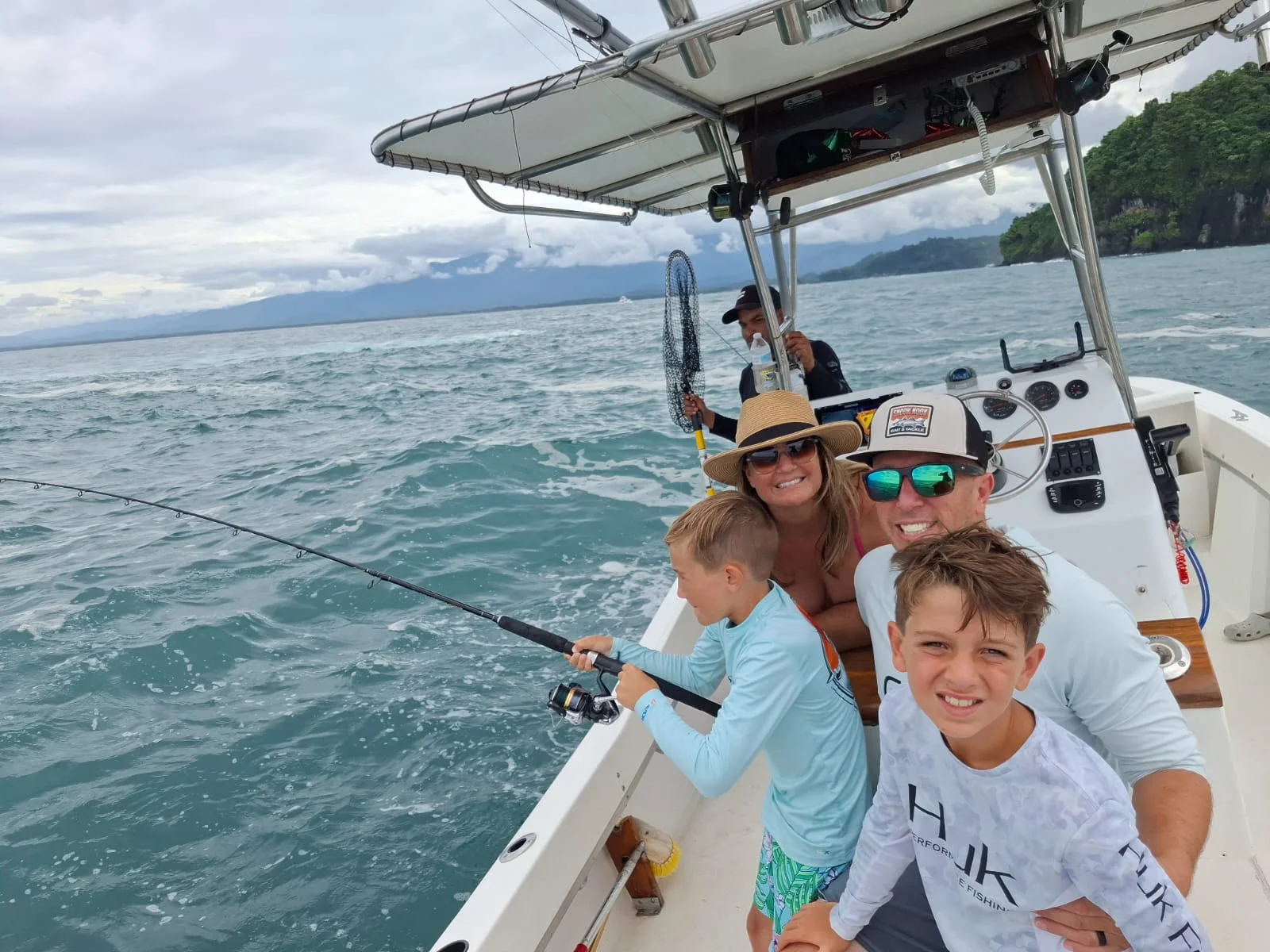Fishing in Quepos, Costa Rica