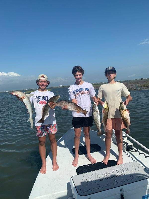 Redfish Fishing in Port O'Connor, Texas