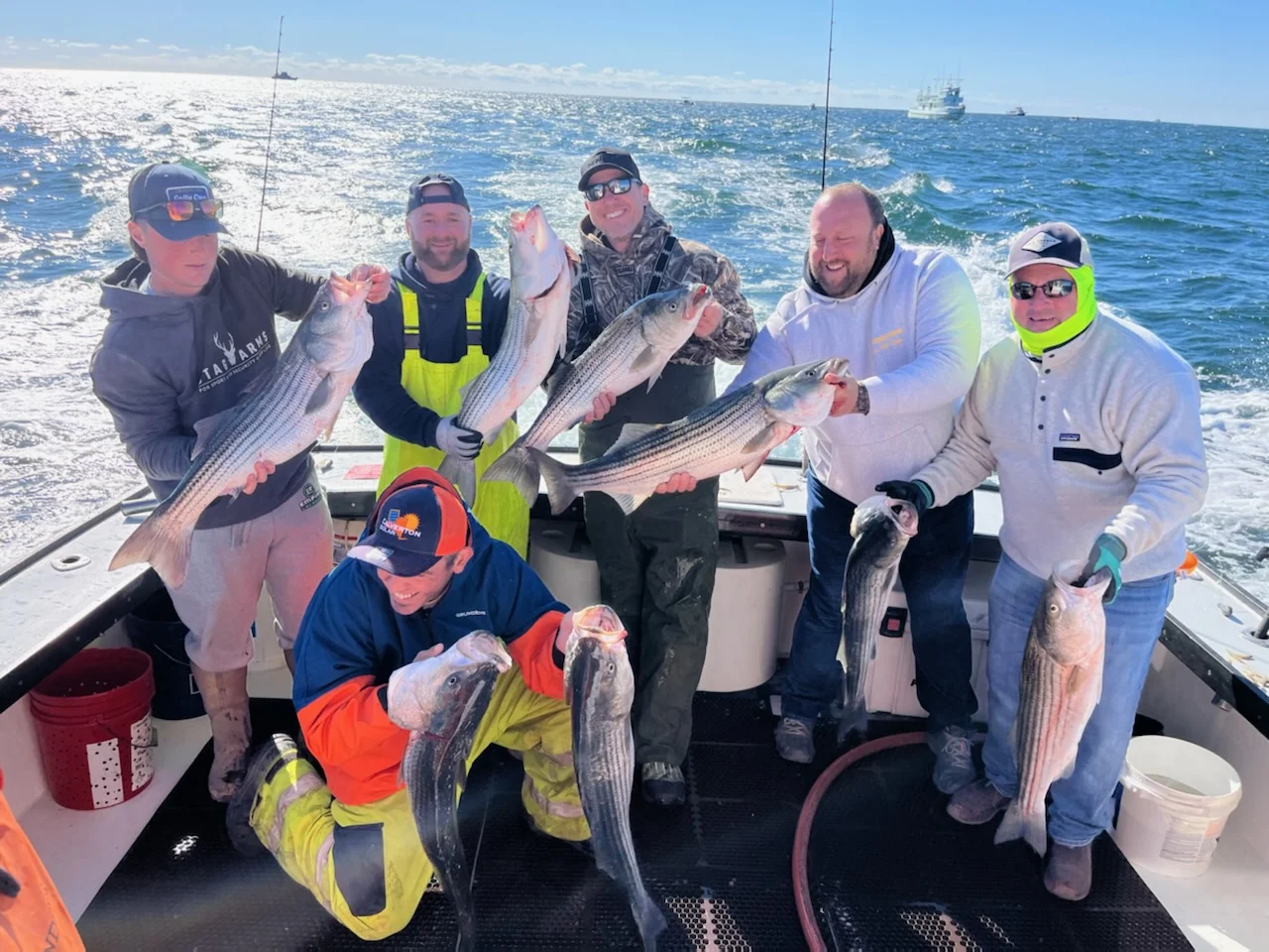 Striped Bass Fishing in Montauk, New York