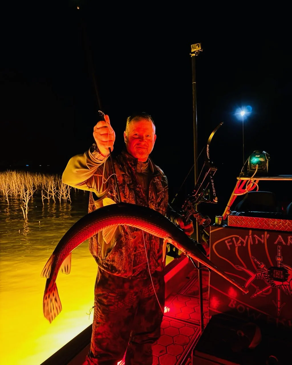 Fishing in Granbury, Texas
