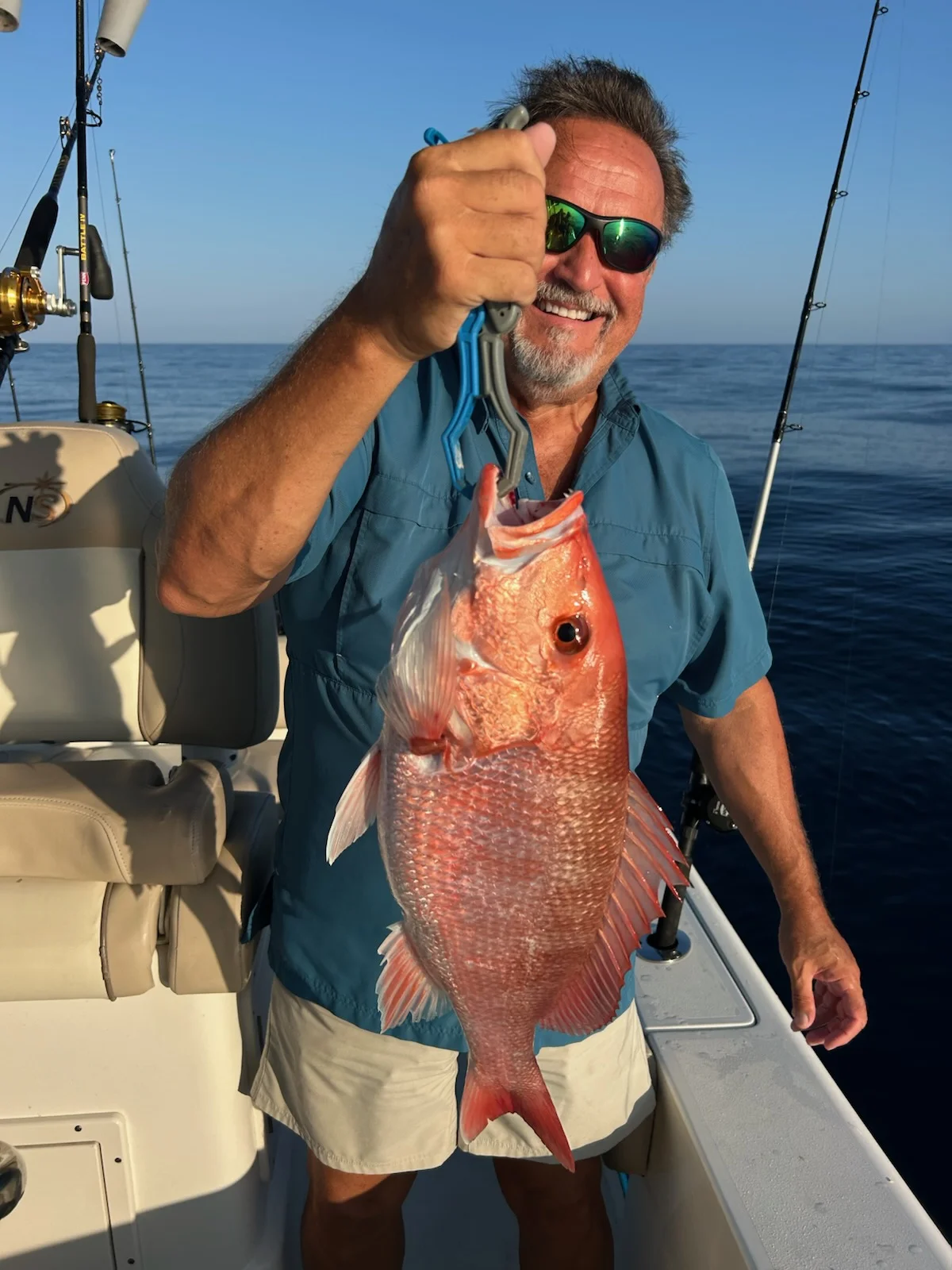 Fishing in Port Isabel, Texas