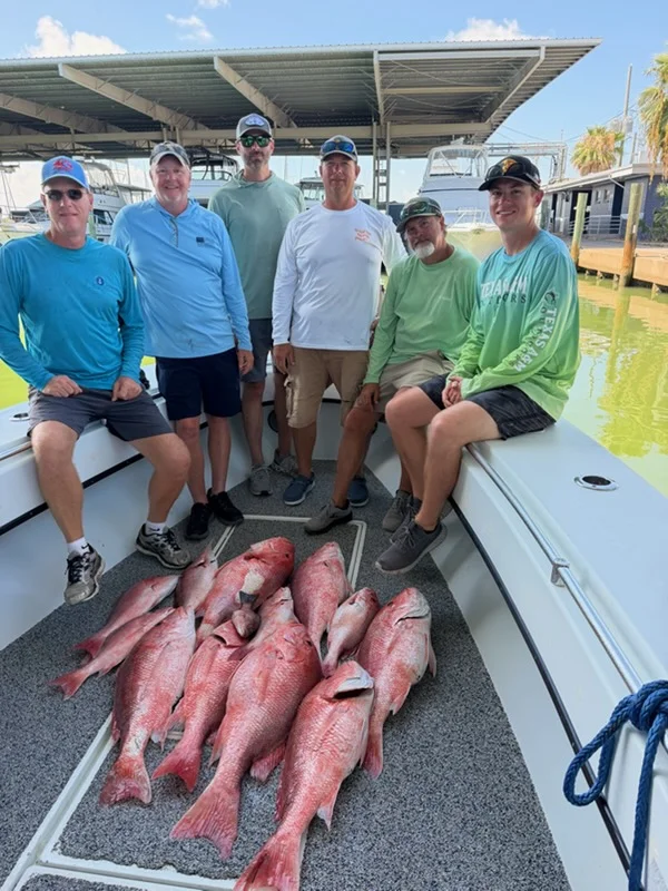 Fishing in Galveston, Texas