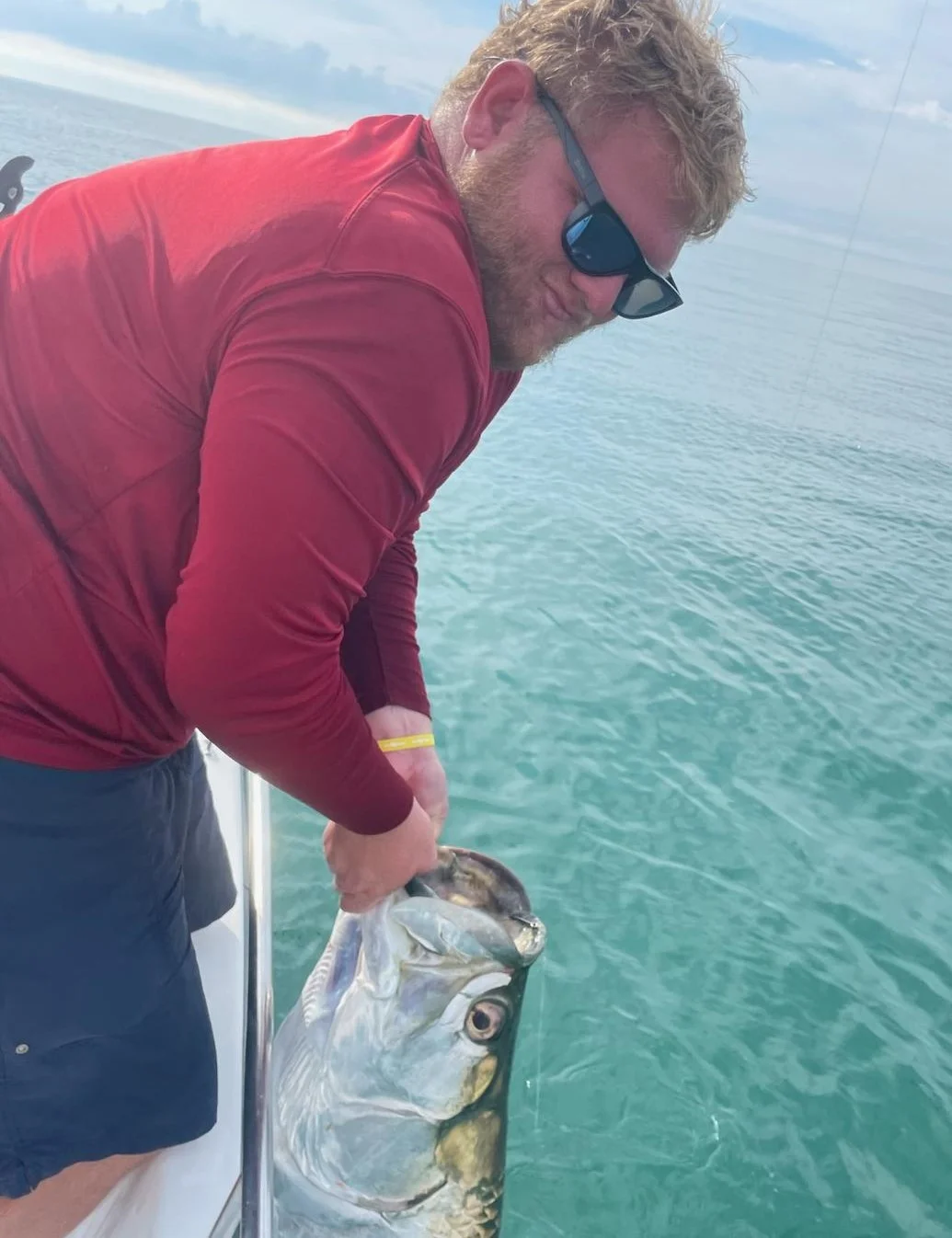 Tarpon fishing in Trails End Road, Wilmington, N, North Carolina