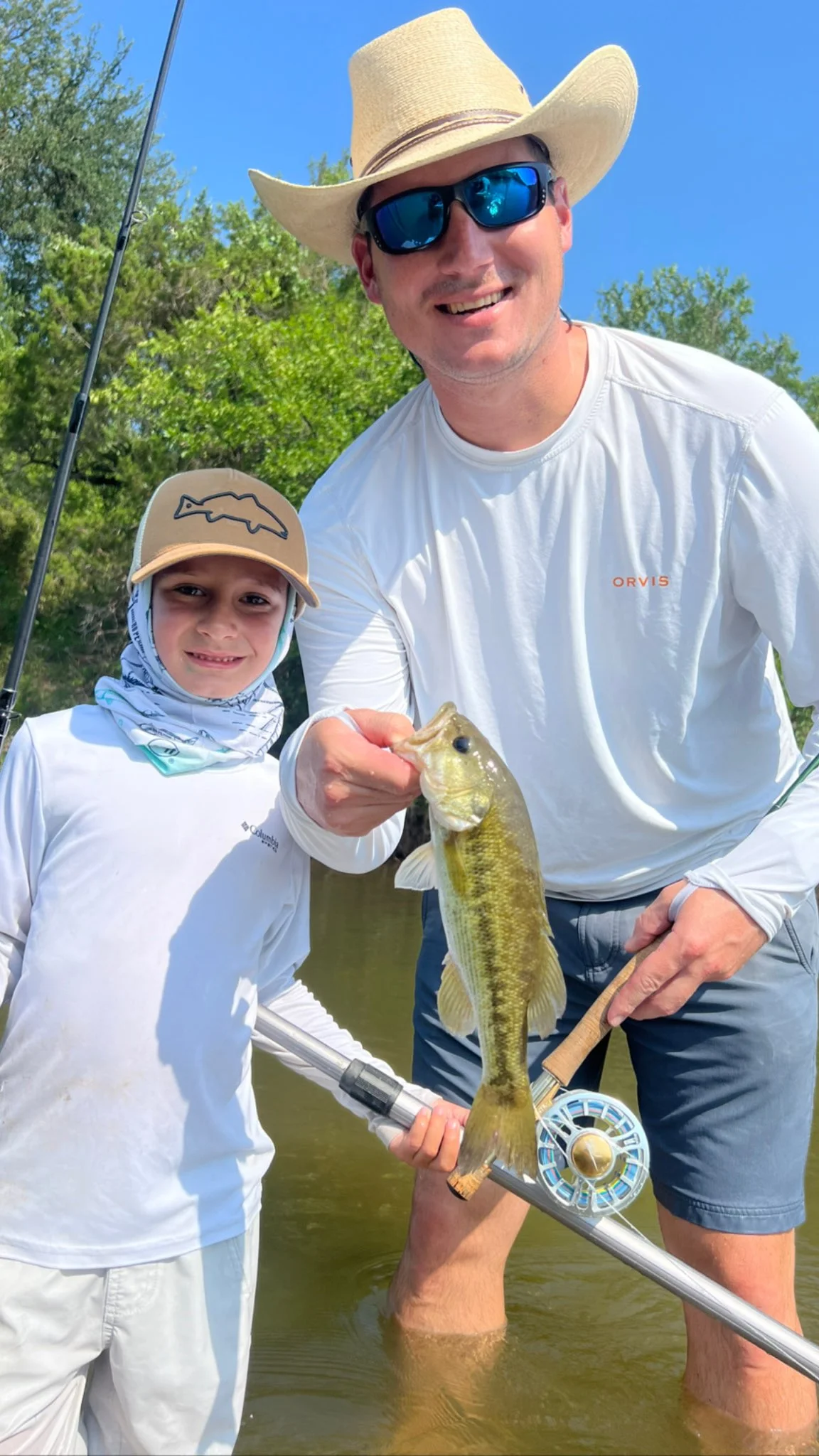 Largemouth Bass Fishing in Graford, Texas