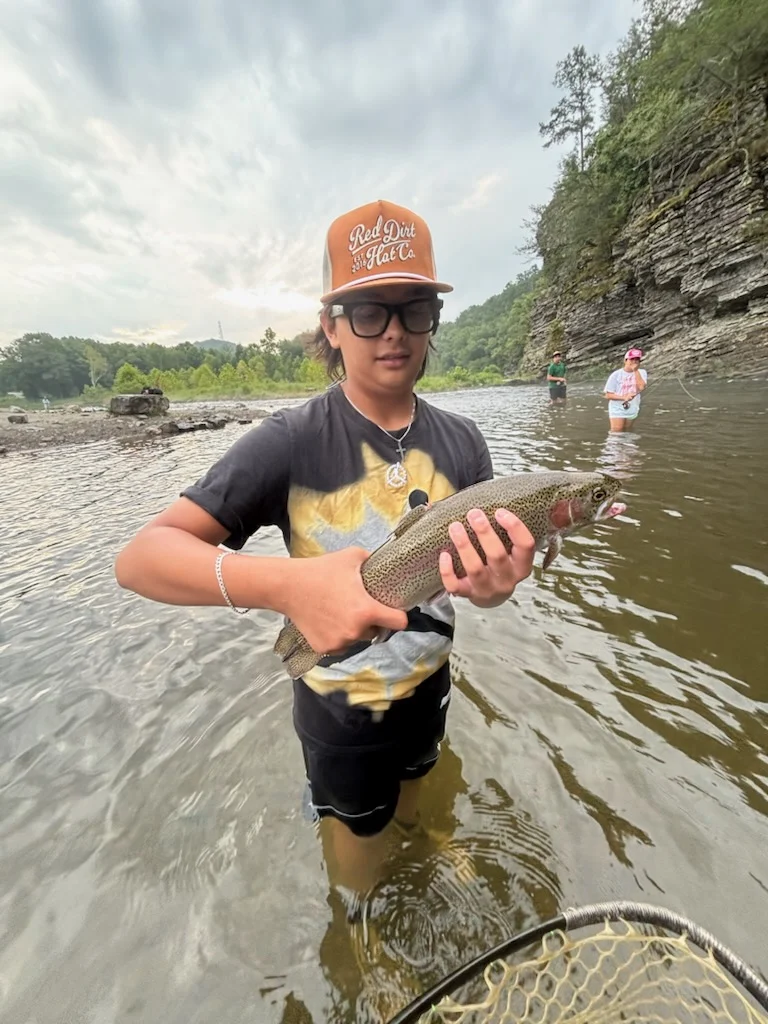 Fishing in Broken Bow, Oklahoma